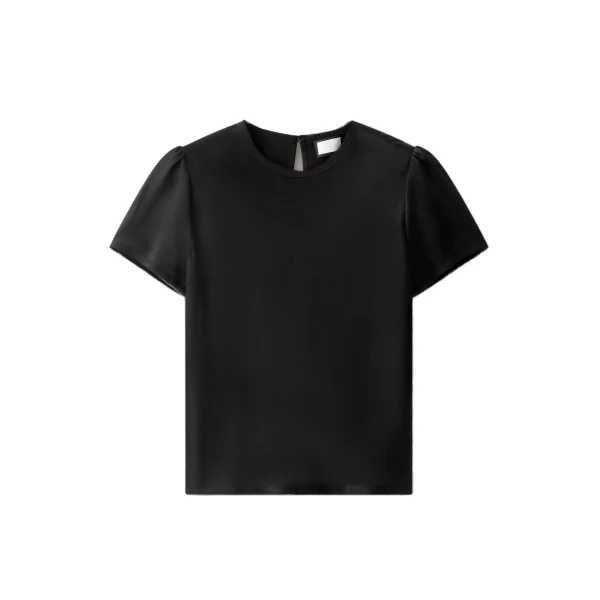ME+EM Evening Baby Tee in Black