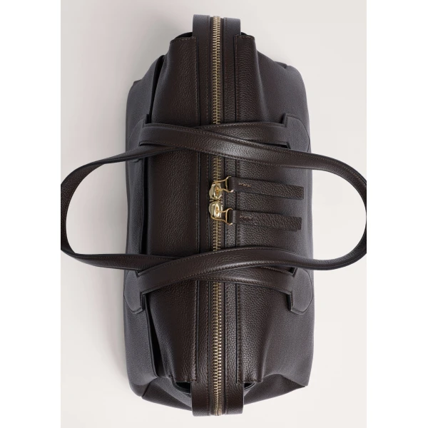 ME+EM Everything Day Bag in Black Brown, view 5 | Shoulder & Crossbody Bags | Coveti