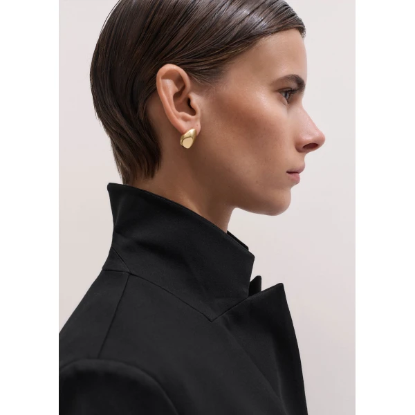 ME+EM Fit + Flare Blazer Dress in Black