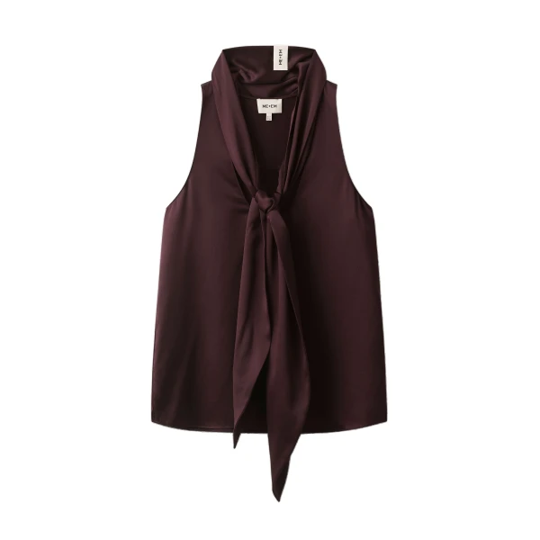 ME+EM Fluid Evening Tank in Merlot