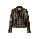 ME+EM Heritage Short Jacket in Black Multi | Jackets | Coveti