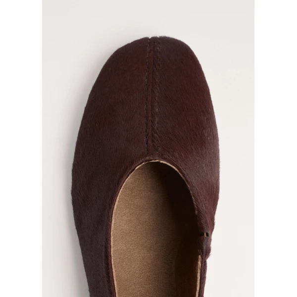 ME+EM High Front Ballet Flat in Pecan