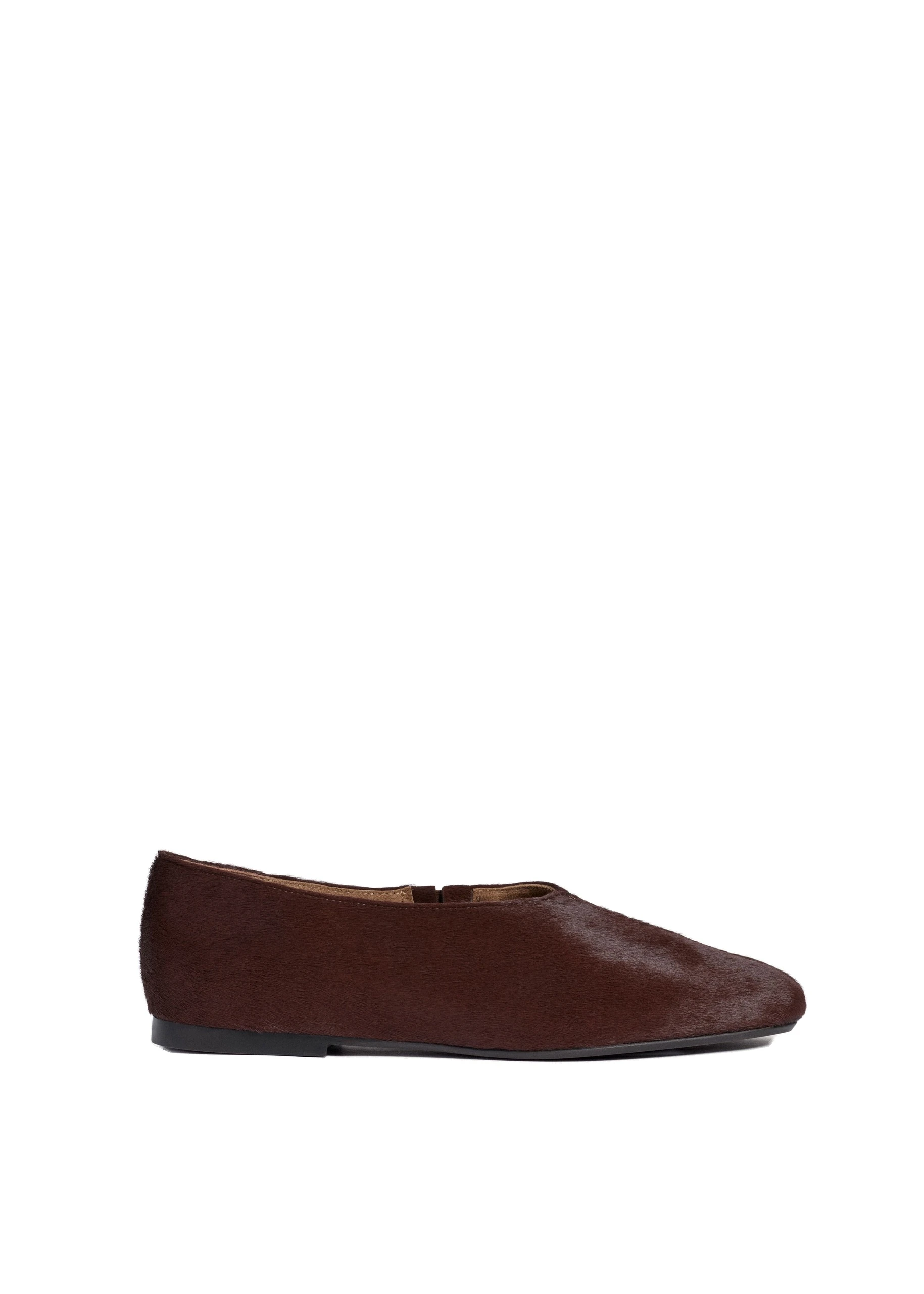 ME+EM High Front Ballet Flat in Pecan | Shoes | Coveti ME+EM High Front Ballet Flat in Pecan