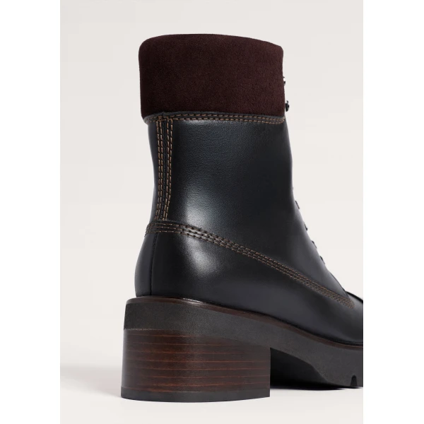 ME+EM Hiking Boot in Black/Chocolate