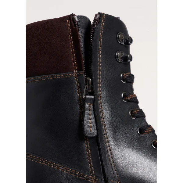 ME+EM Hiking Boot in Black/Chocolate
