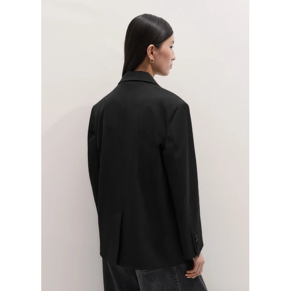 ME+EM Icon Oversized Tux Blazer in Black