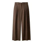ME+EM Icon Trouser in Warm Chocolate Brown
