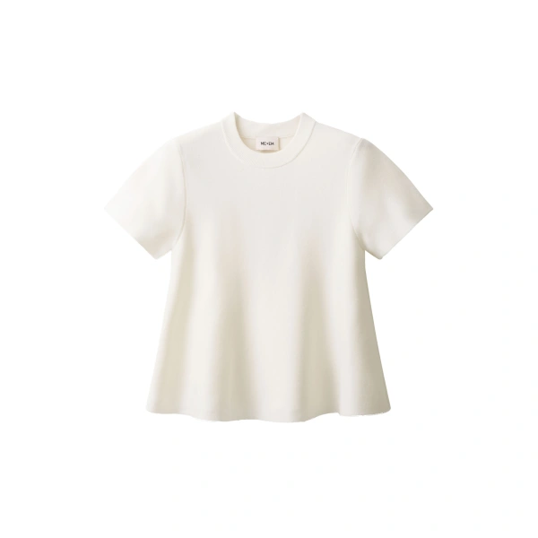 ME+EM Knit Swing Top in Cream