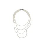 ME+EM Layered T-Bar Necklace in Silver