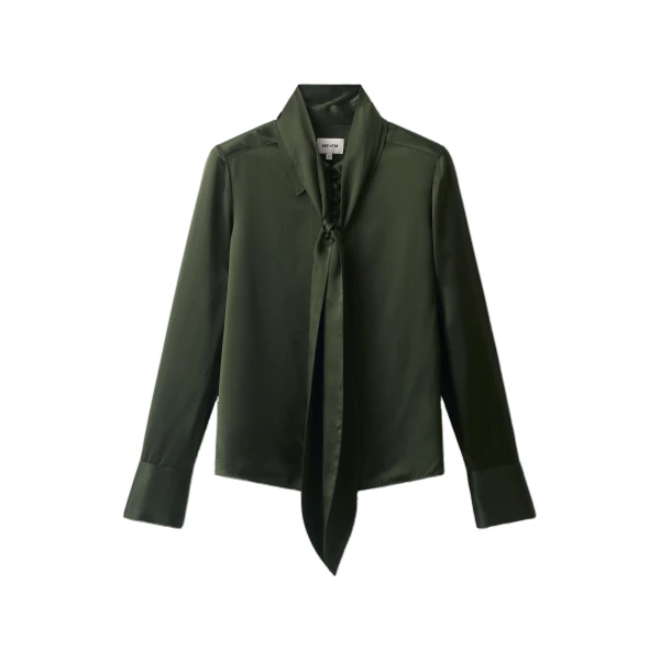 ME+EM Layering Shirt in Bay Green