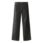 ME+EM Luxe Leg Elongator Trouser in Black Brown