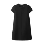 ME+EM Mini Swing Dress in Black