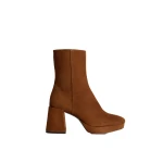 ME+EM Platform Ankle Boot in Caramel
