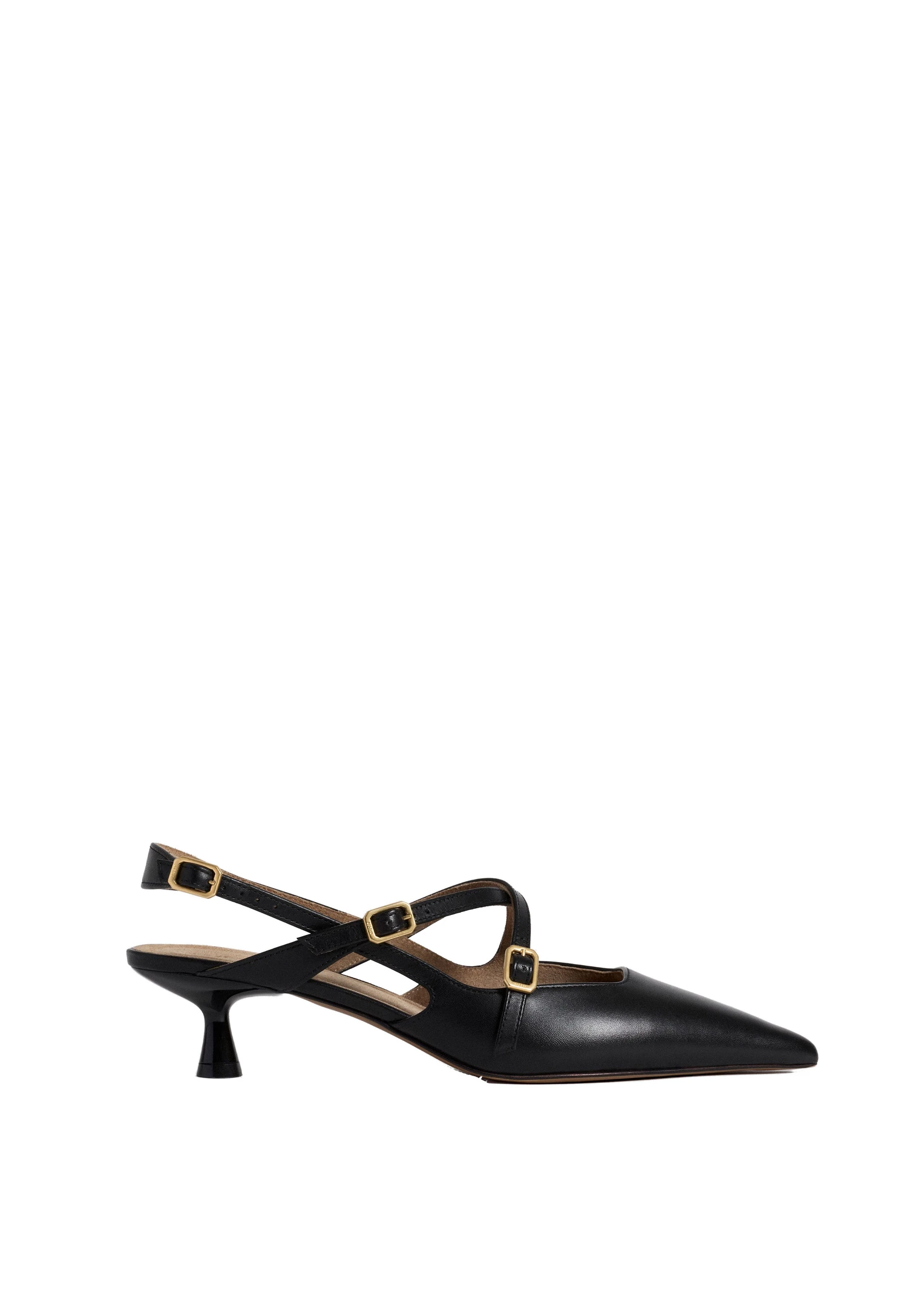 ME+EM Point Slingback Heel in Black ME+EM Point Slingback Heel in Black | Heels | Coveti