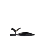 ME+EM Point Toe Flat in Black