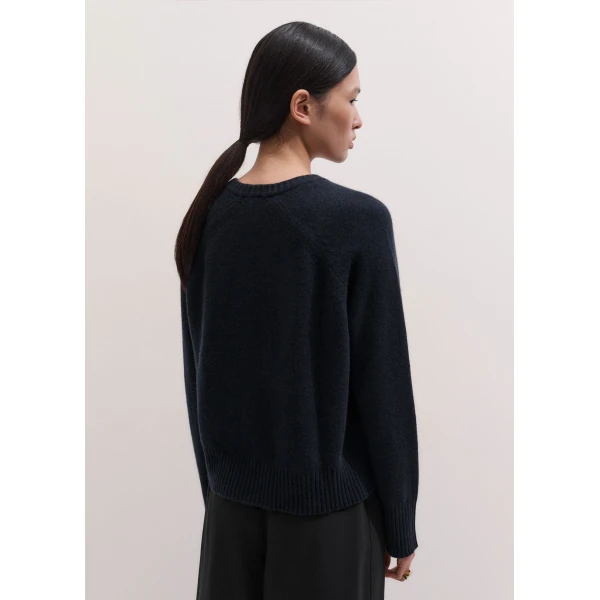 ME+EM Raglan Jumper + Snood in Navy