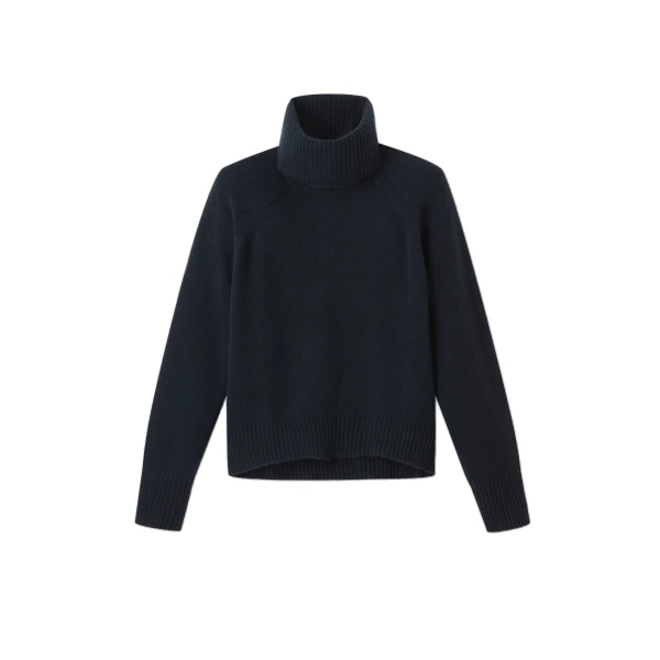 ME+EM Raglan Jumper + Snood in Navy