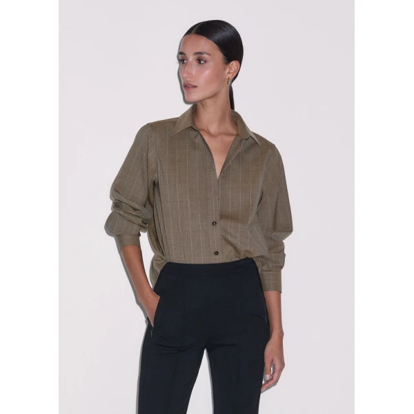 ME+EM Relaxed Forever Shirt in Mole