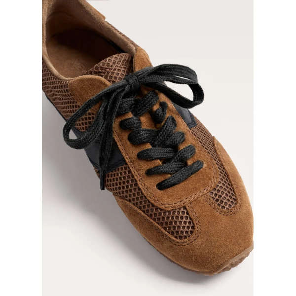 ME+EM Retro Runner in Pecan Brown/Black