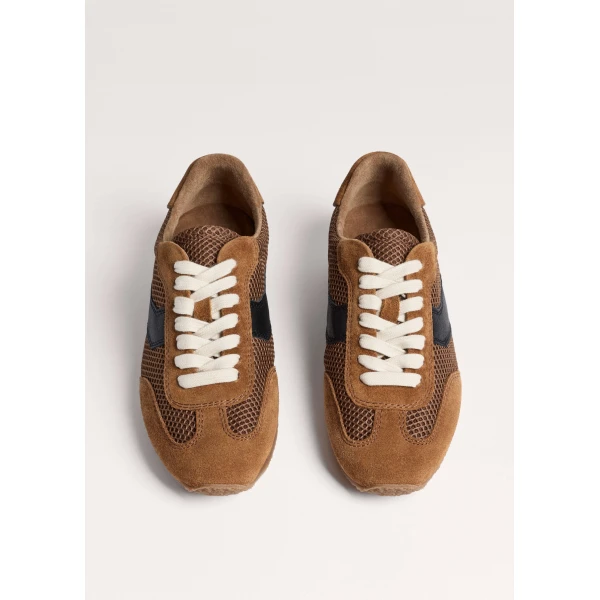 ME+EM Retro Runner in Pecan Brown/Black