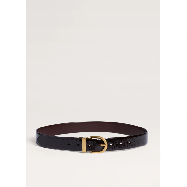 ME+EM Reversible Belt in Black/Brown, view 2 | Belts | Coveti