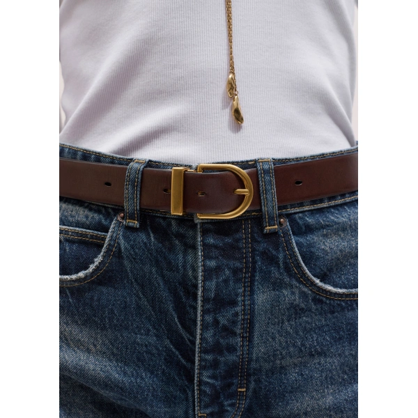 ME+EM Reversible Belt in Black/Brown, view 4 | Belts | Coveti