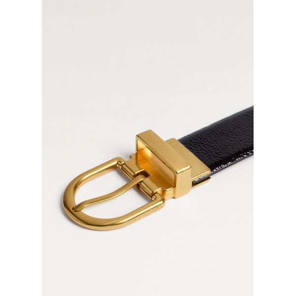 ME+EM Reversible Belt in Black/Brown, view 5 | Belts | Coveti
