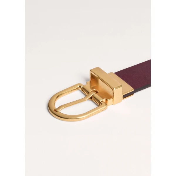 ME+EM Reversible Belt in Port Brown/Caramel