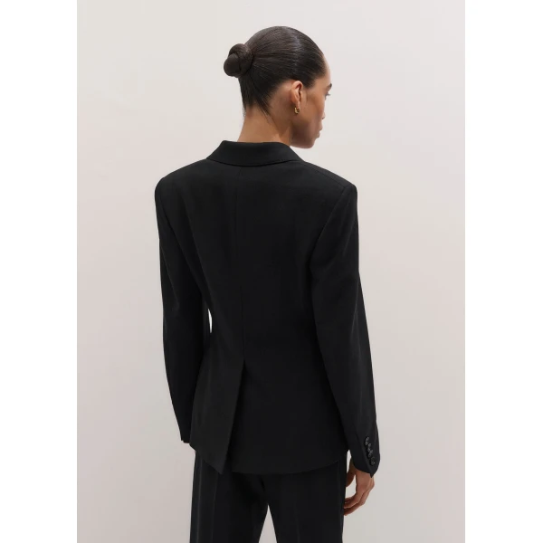 ME+EM Sharp Contour Blazer in Black