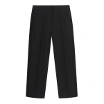 ME+EM Slim Crop Tux Trouser in Black | Pants | Coveti