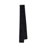ME+EM Slim Knit Scarf in Black | Scarves | Coveti