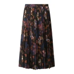 ME+EM Slit Full-Length Skirt in Black Multi