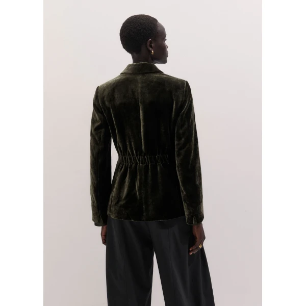 ME+EM Soft Contour Blazer in Bay Green, view 5 | Blazers | Coveti