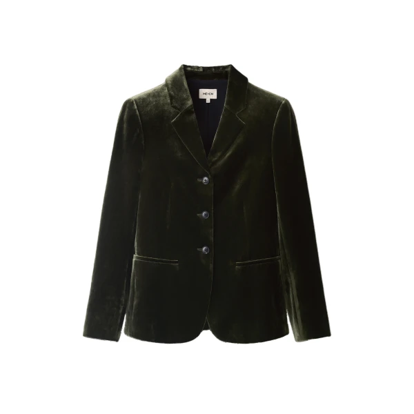 ME+EM Soft Contour Blazer in Bay Green