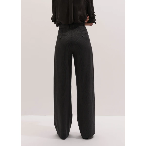 ME+EM Straight Man Pant in Grey Multi