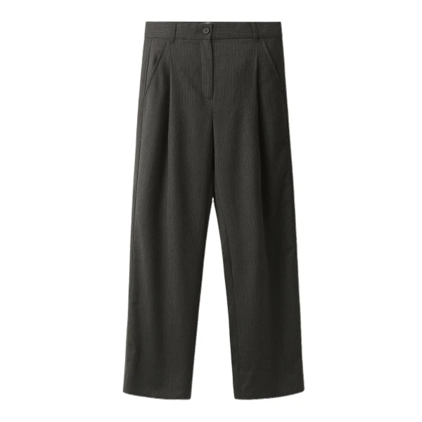 ME+EM Straight Man Pant in Grey Multi