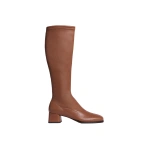 ME+EM Stretch Knee-High Boot in Tan | Boots | Coveti
