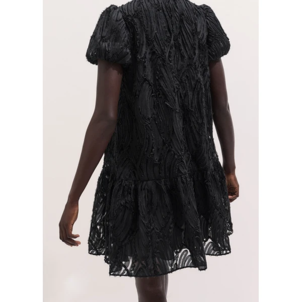 ME+EM Swing Mini Dress in Black, view 6 | Mini Dresses | Coveti