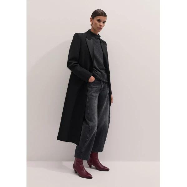 ME+EM Taper Heel Point Boot in Merlot