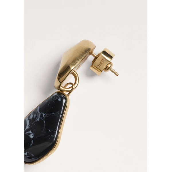 ME+EM Transformer Earrings in Gold Toned