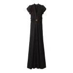ME+EM Transformer Gown in Black