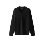 ME+EM Ultimate Boyfriend Jumper in Black | Sweaters | Coveti