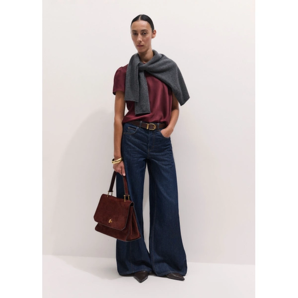 ME+EM Ultimate Work Bag in Dark Cinnamon, view 4 | Totes & Top-Handle Bags | Coveti