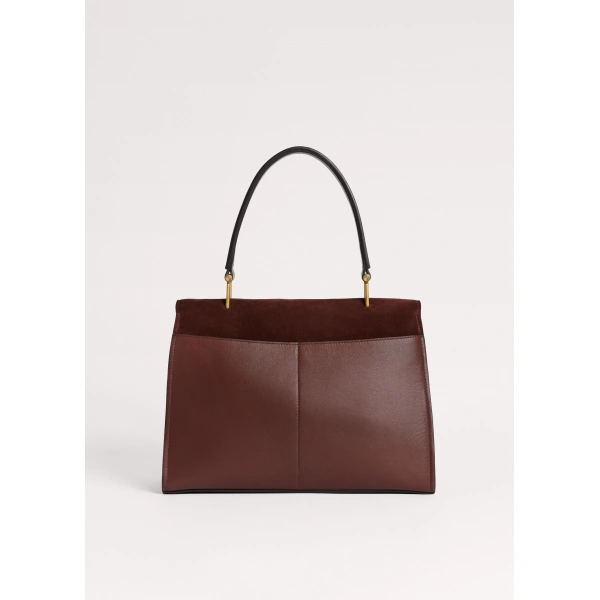 ME+EM Ultimate Work Bag in Dark Cinnamon, view 6 | Totes & Top-Handle Bags | Coveti