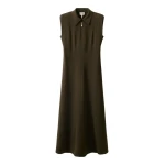 ME+EM Utility Maxi Dress in Rich Olive Green