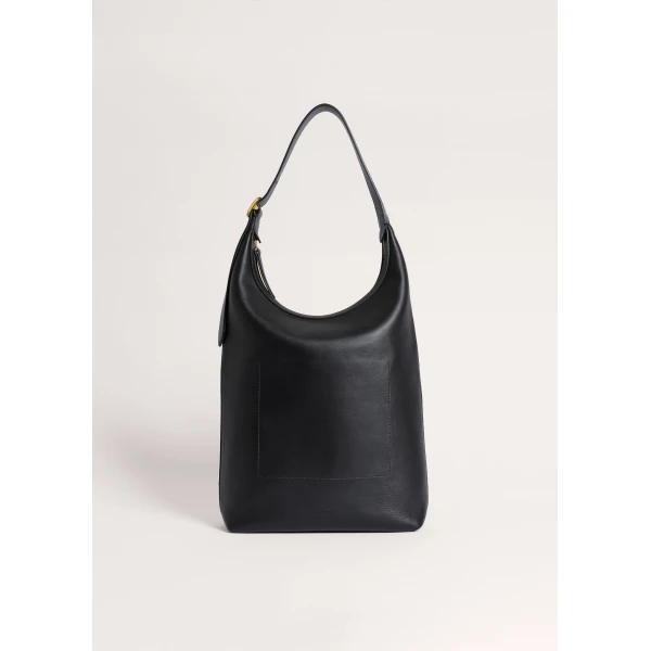 ME+EM Utility Shoulder Bag in Black Brown, view 6 | Shoulder & Crossbody Bags | Coveti