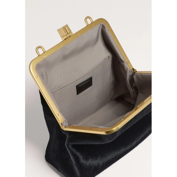 ME+EM Vertical Frame Bag in Black, view 5 | Shoulder & Crossbody Bags | Coveti
