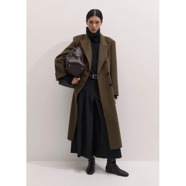 ME+EM Very Wide Culotte in Black