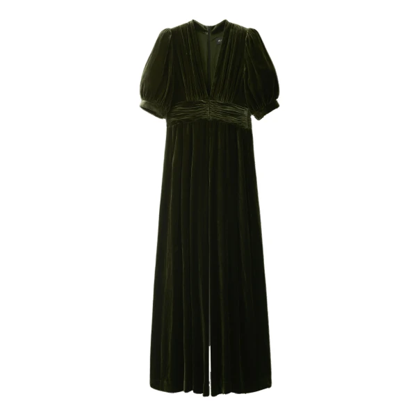 ME+EM Wide-Leg Jumpsuit in Bay Green