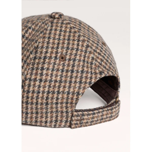 ME+EM Winter Baseball Cap in Pecan Brown Multi